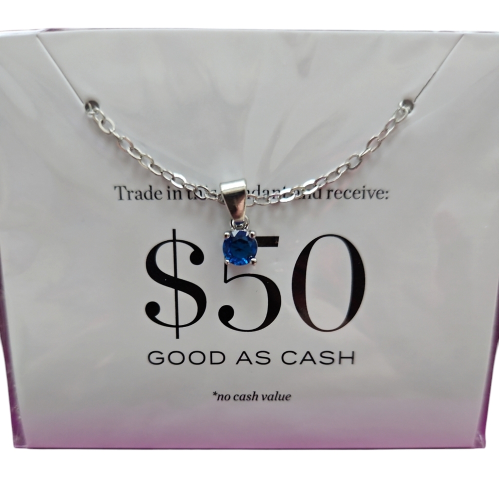 Effy • Blue Pendant Necklace - Picture 1 of 2
